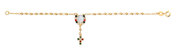 18K Gold Layered Oro Laminado Bracelet 71.0181/17-7.5